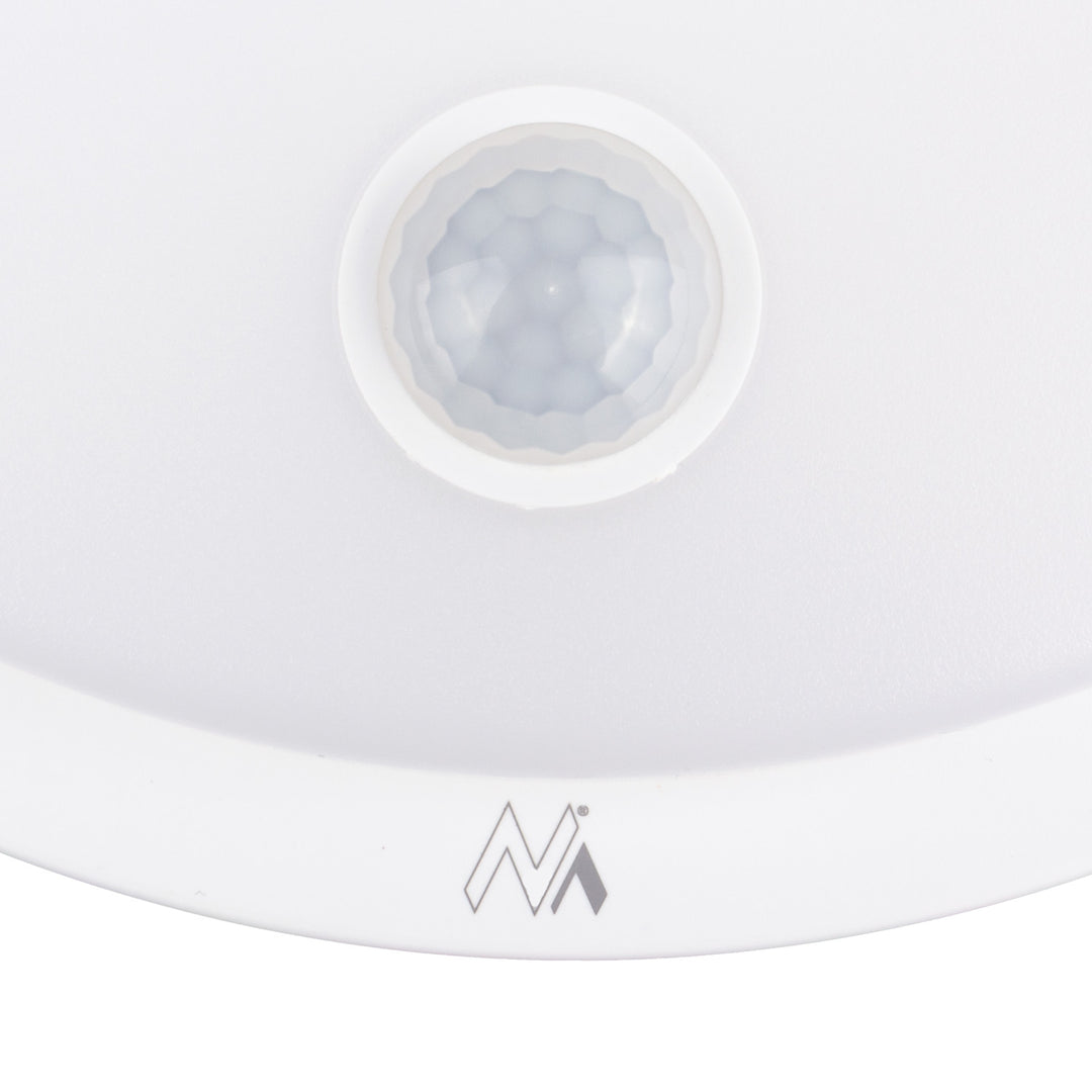 Maclean LED lámpa mozgásérzékelővel, PIR érzékelővel, fehér, 10 W, IP65, 1000 lm, semleges színű, MCE525 W