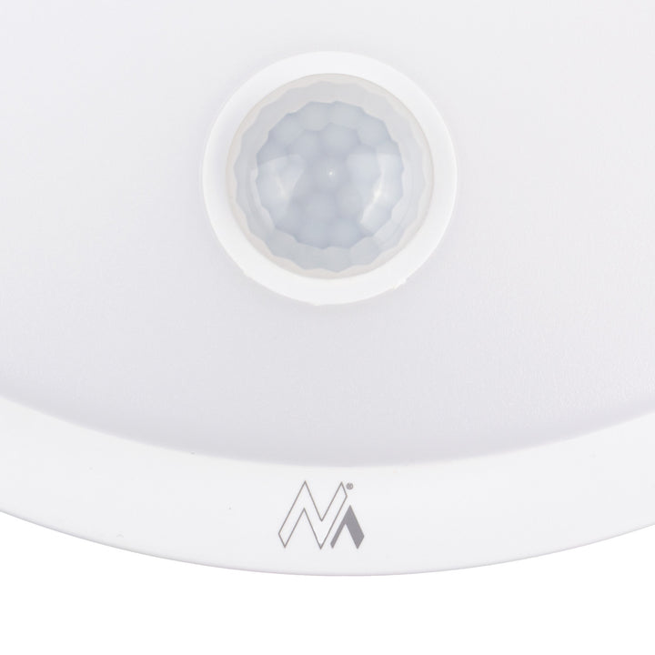 Maclean LED lámpa mozgásérzékelővel, PIR érzékelővel, fehér, 10 W, IP65, 1000 lm, semleges színű, MCE525 W