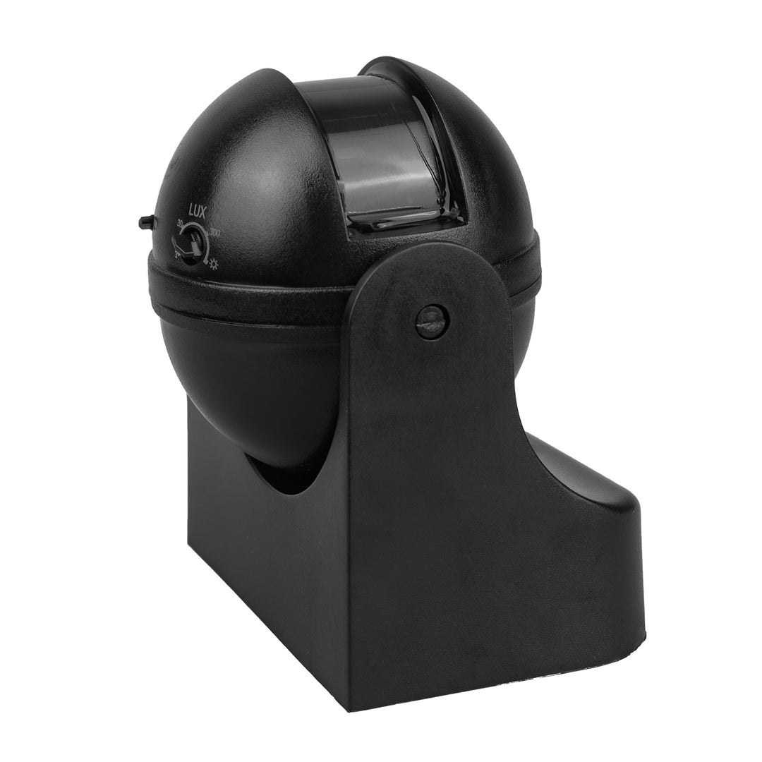 Maclean PIR mozgásérzékelő, infravörös, IP44, fekete, fekete burkolattal, hatótávolság 12 m, max. terhelés 300/1200 W, MCE358 B/B