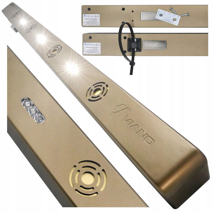 Viano rágcsálóriasztó rágcsálóriasztó, 4000mAh Li-ion akkumulátor, Long Gold