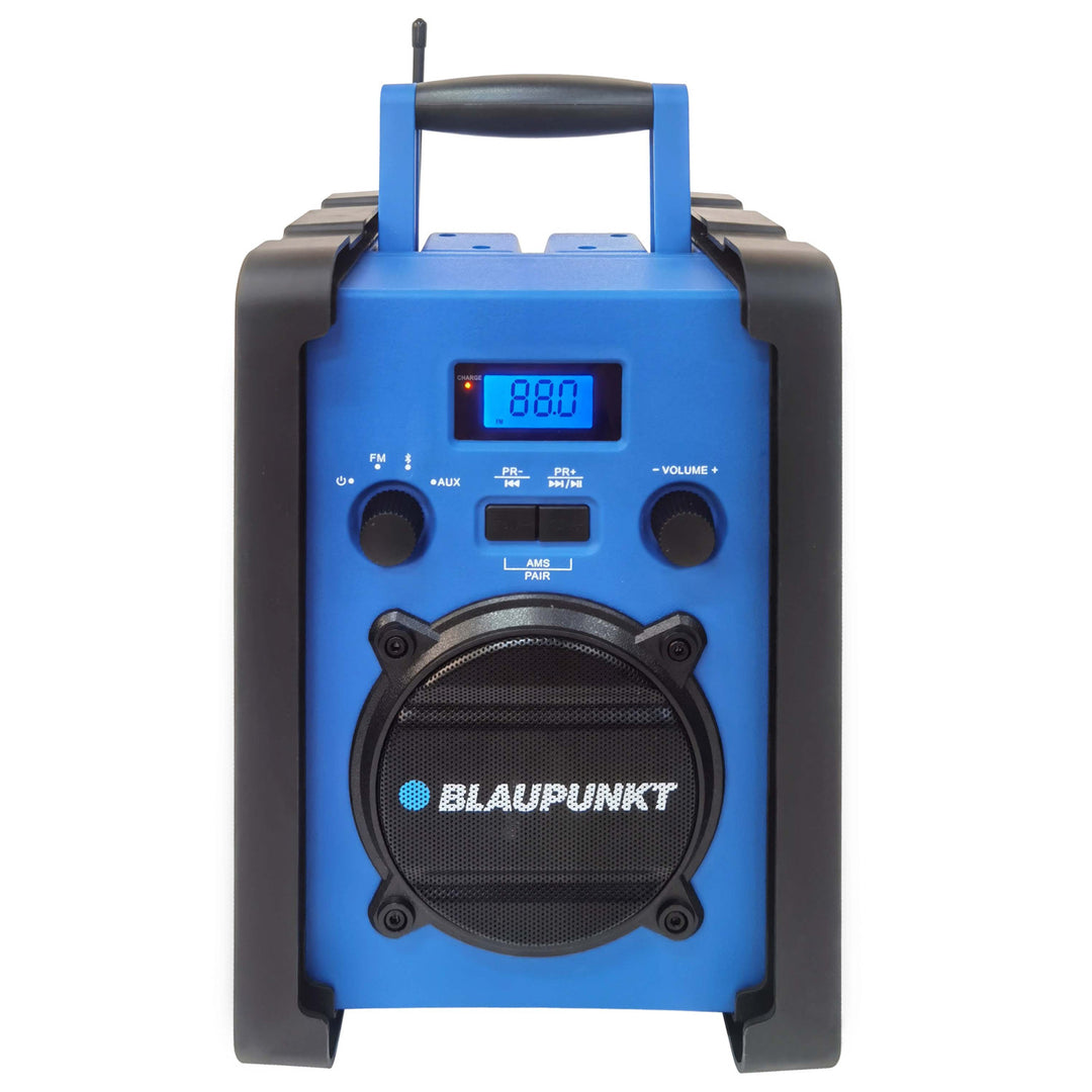 Blaupunkt hordozható rádió, Bluetooth, AUX, LCD kijelző, PP30 Jobsite