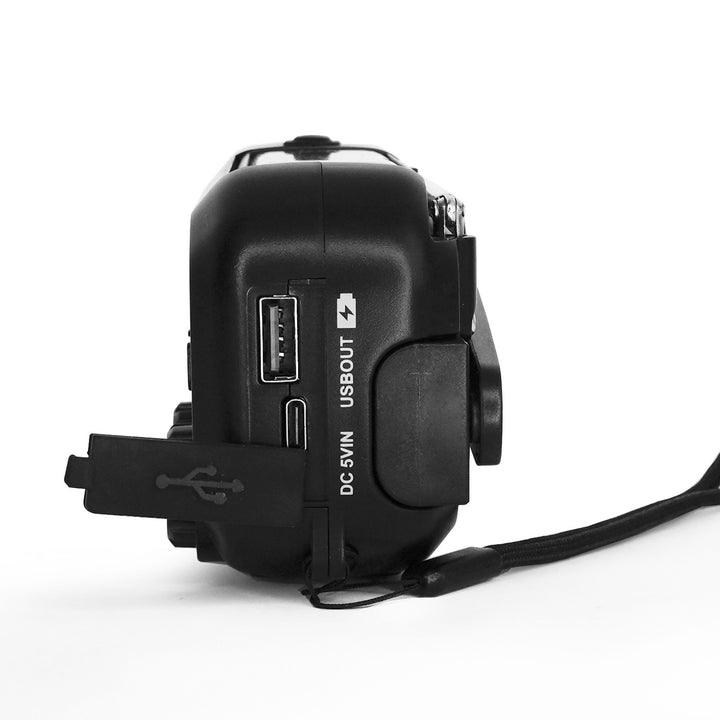 Blaupunkt hálózati/akkumulátoros rádió, LED-es zseblámpa, SOS jelzés, antenna, ER10