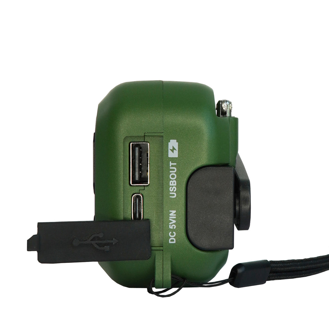 Blaupunkt hálózati/akkumulátoros rádió, LED-es zseblámpa, SOS jelzés, antenna, ER20