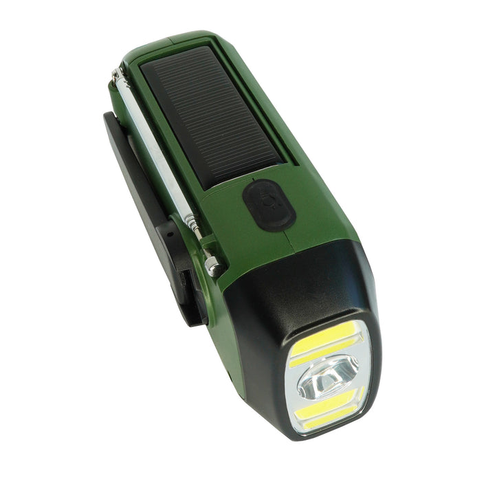 Blaupunkt hálózati/akkumulátoros rádió, LED-es zseblámpa, SOS jelzés, antenna, ER20