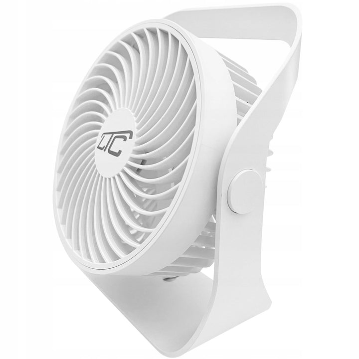 LTC vezeték nélküli asztali ventilátor, USB C töltés, 4 sebességfokozat, 2000 mAh akkumulátor, LXWB16