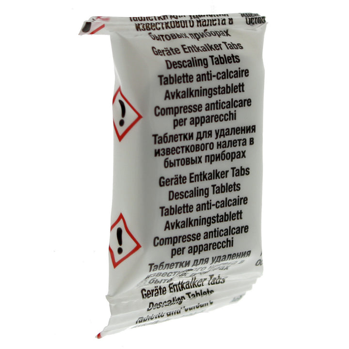 Vízkőmentesítő tabletta eszpresszógépekhez, 6 db, univerzális, Scanpart, 2 csomagban