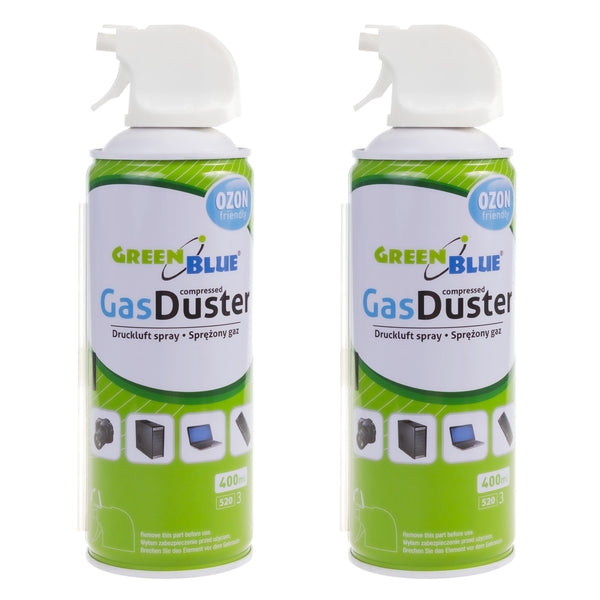 GreenBlue GB400 sűrített levegő 400ml pisztolyporlasztó - pisztoly spray, 2 db