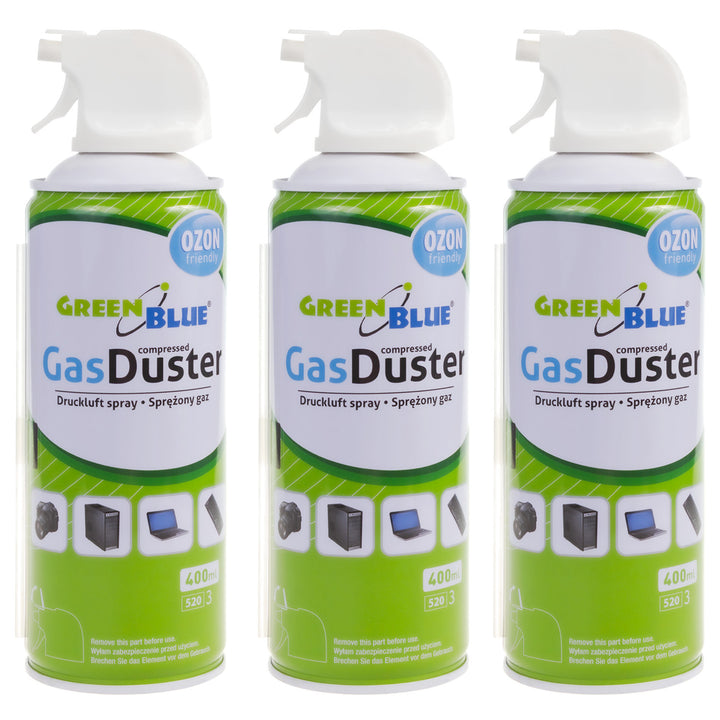 GreenBlue GB400 sűrített levegő 400ml pisztolyporlasztó - pisztoly spray, 3 db