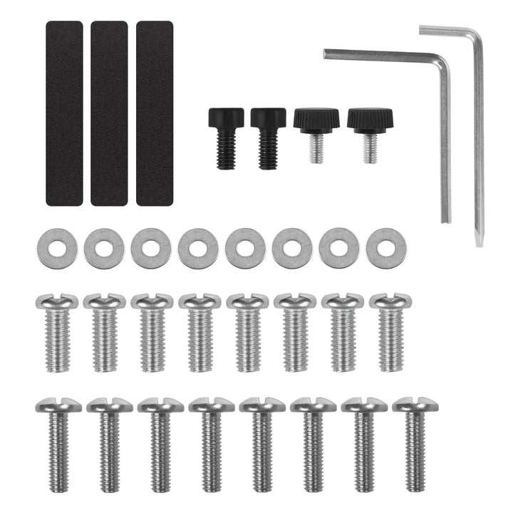 Tartó 2 Maclean monitorhoz, gázrugós, 17"-32", 2-10 kg, fekete, MC-136