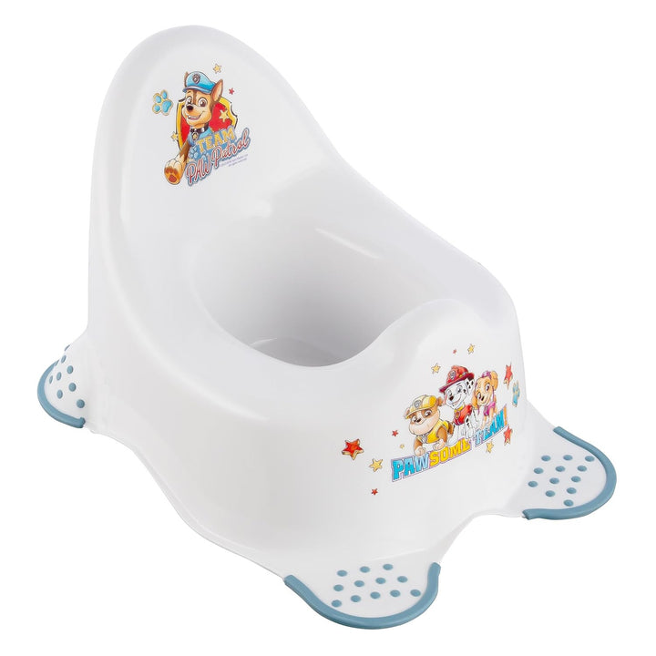 Psi Patrol csúszásgátló WC-ülőke huzat - Paw Patrol+ Psi Patrol csúszásgátló platform, Max 120kg, kétfokozatú+ Psi Patrol csúszásgátló bili, Max 15kg