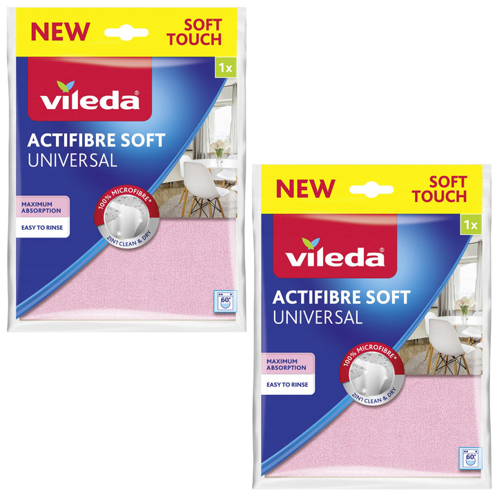 Többcélú mikroszálas kendő Vileda Actifibre Soft - 2 db