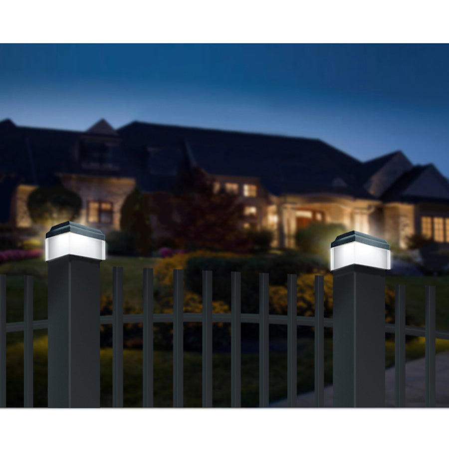 GreenBlue LED-es napelemes lámpa, 80x80mm, borítékolható, GB127, 4 db