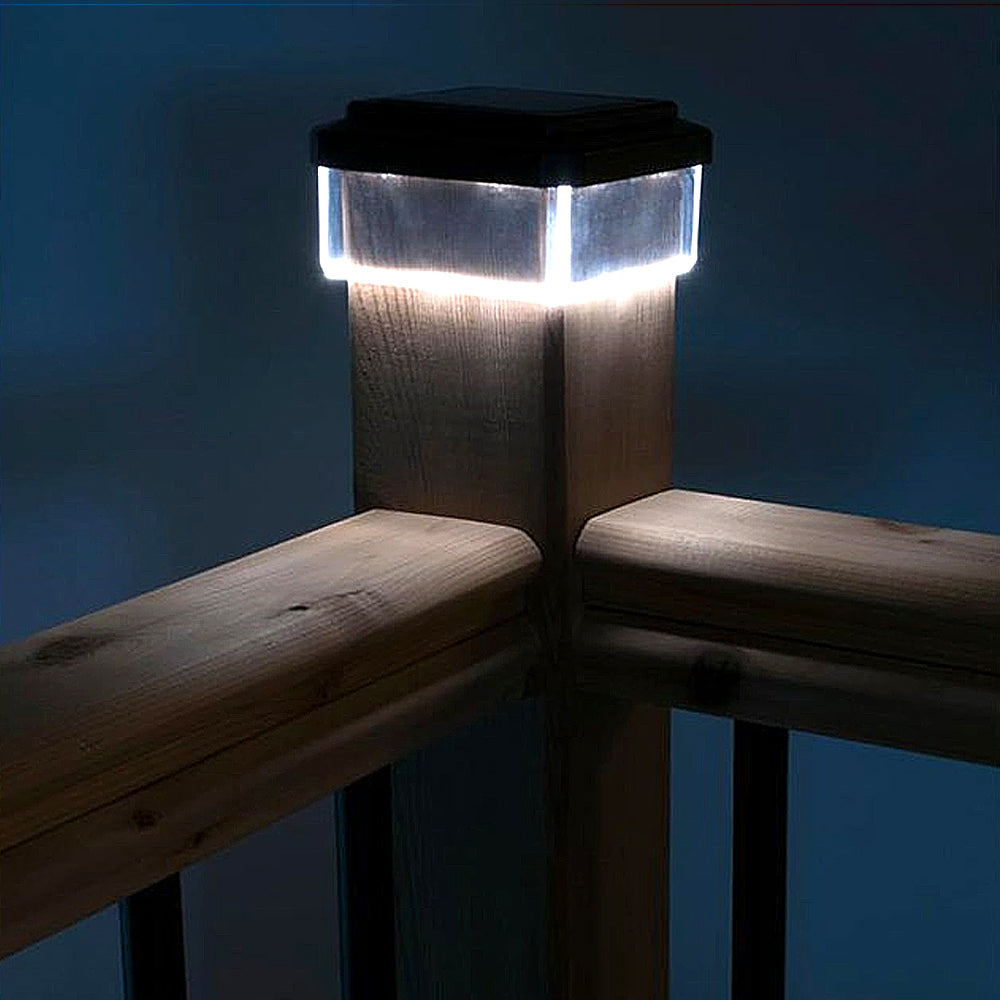 GreenBlue LED-es napelemes lámpa, 80x80mm, borítékolható, GB127, 4 db