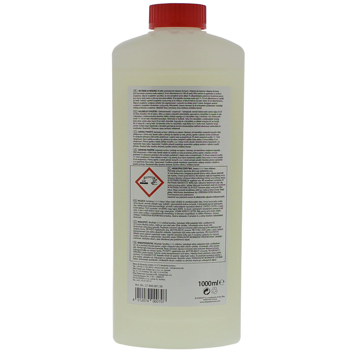 Vízkőoldó 1 liter eszpresszógépekhez + 10 tabletta kávéfőzők tisztításához