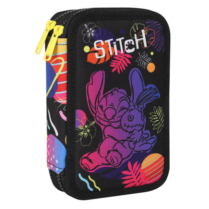 Coolpack tolltartó, kétrekeszes, tartozékokkal, Stitch, Jumper 2