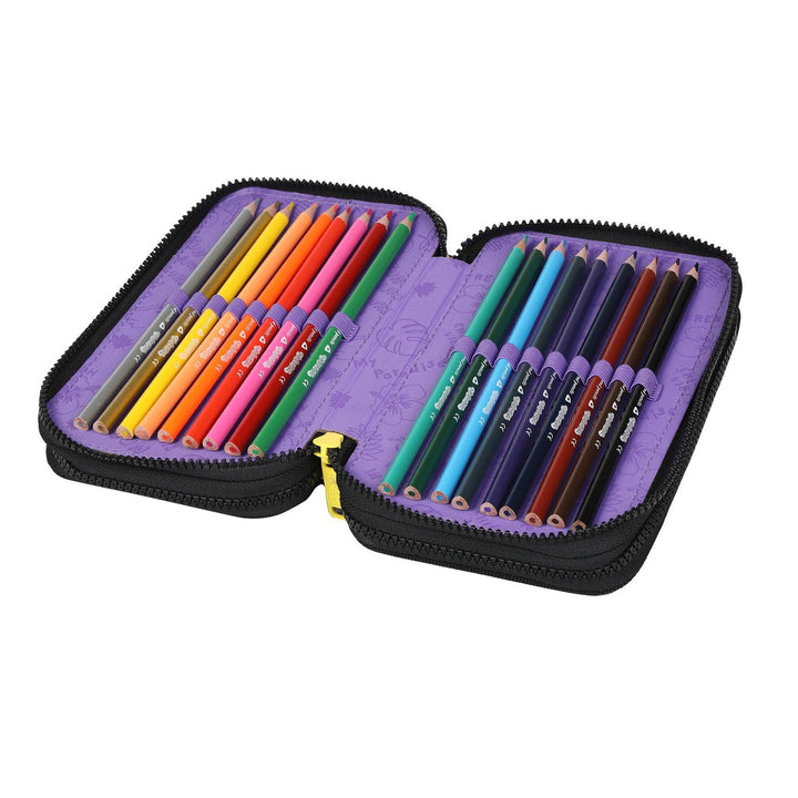 CoolPack háromrekeszes tolltartó tartozékokkal JUMPER 3 STITCH