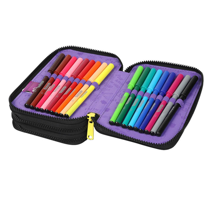 CoolPack háromrekeszes tolltartó tartozékokkal JUMPER 3 STITCH