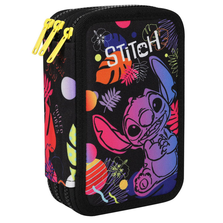 CoolPack háromrekeszes tolltartó tartozékokkal JUMPER 3 STITCH