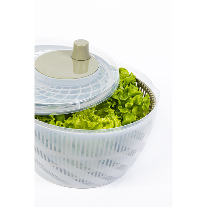 BranQ salátacentrifuga, 6 literes kapacitás, olajzöld, GreenSpin
