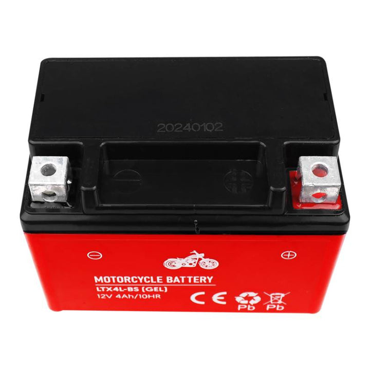 Lamex gél akkumulátor, motorkerékpár, 12V, 4Ah, LTX4L-BS