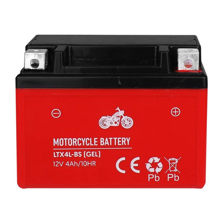 Lamex gél akkumulátor, motorkerékpár, 12V, 4Ah, LTX4L-BS