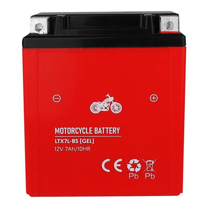 Gél akkumulátor Lamex, motorkerékpár, 12V, 7Ah, LTX7L-BS