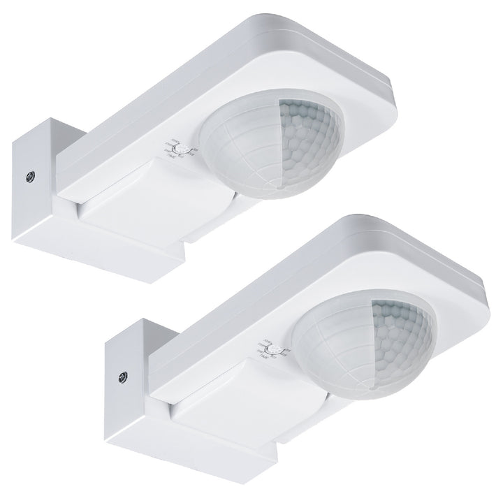 Maclean PIR mozgásérzékelő, infravörös, IP65, max 2000W, MCE243, 2 db