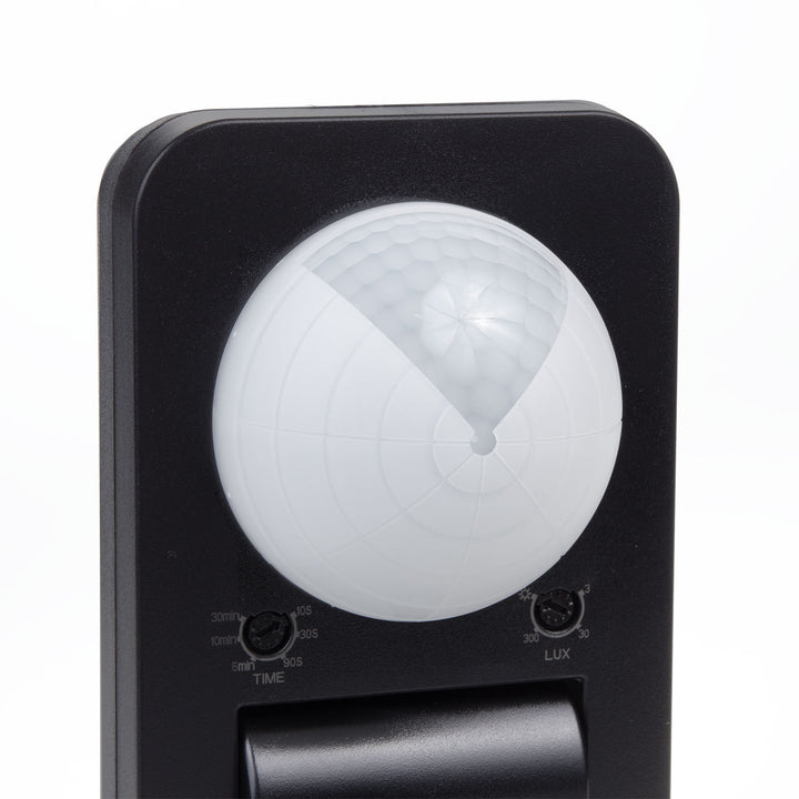 Maclean PIR mozgásérzékelő, infravörös, IP65, max 2000W, fekete, MCE243 B, 2 db