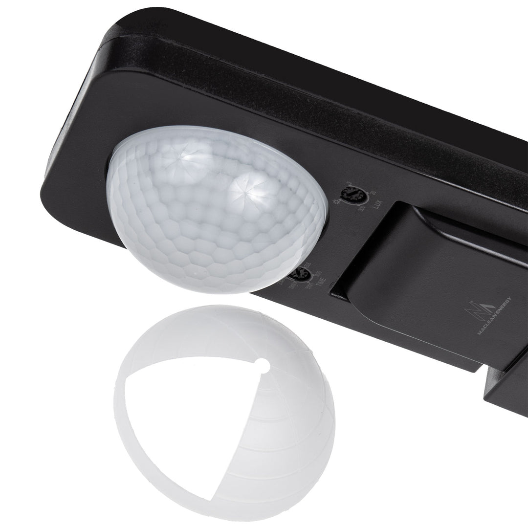 Maclean PIR mozgásérzékelő, infravörös, IP65, max 2000W, fekete, MCE243 B, 2 db
