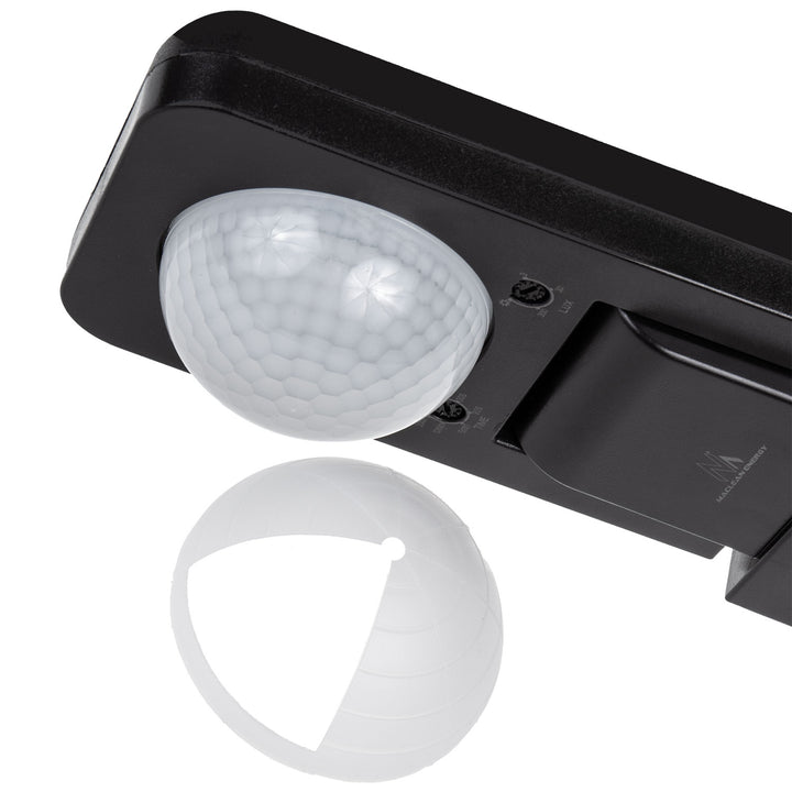 Maclean PIR mozgásérzékelő, infravörös, IP65, max 2000W, fekete, MCE243 B, 2 db