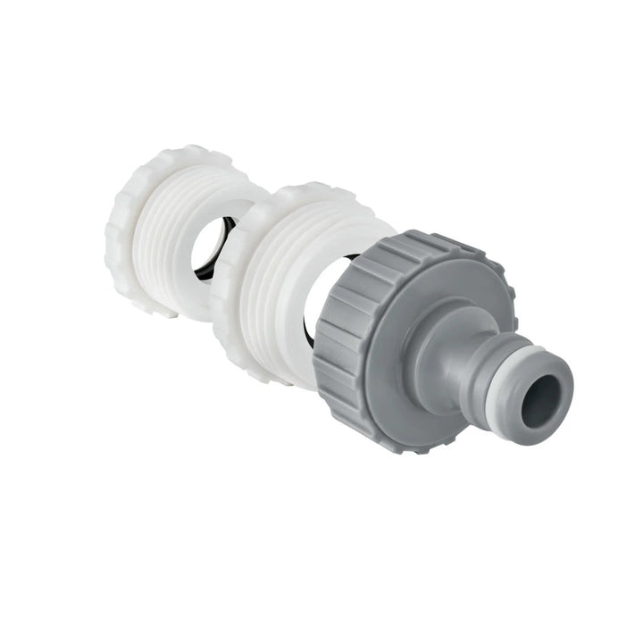 Vartco kerti szett, 1/2'' 20m tömlő, stop and go gyorscsatlakozó, csapcsatlakozó, locsoló, fali tartó, Home Set
