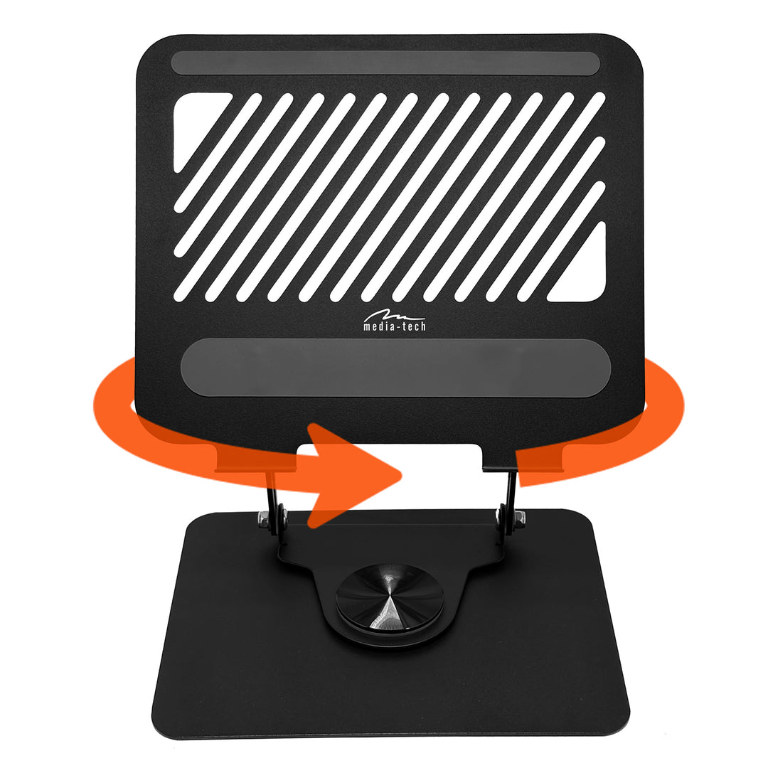 Állítható, forgatható, ergonomikus laptop állvány 10-17, Media-Tech MT2662
