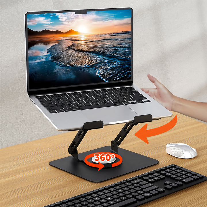 Állítható, forgatható, ergonomikus laptop állvány 10-17, Media-Tech MT2662