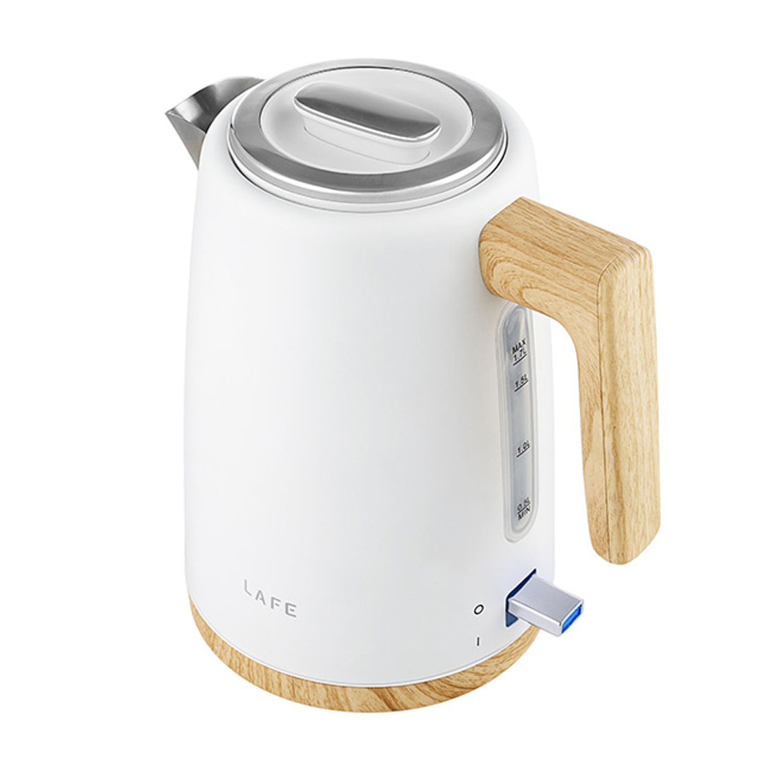 Lafe elektromos vízforraló, 2200W, 1.7l űrtartalom, fehér, Scandi