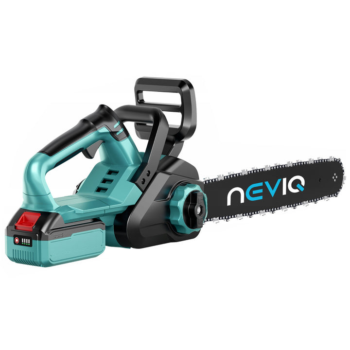 NEVIQ akkumulátoros láncfűrész, 12'' rúd, 1000W, kefe nélküli motor, L12302