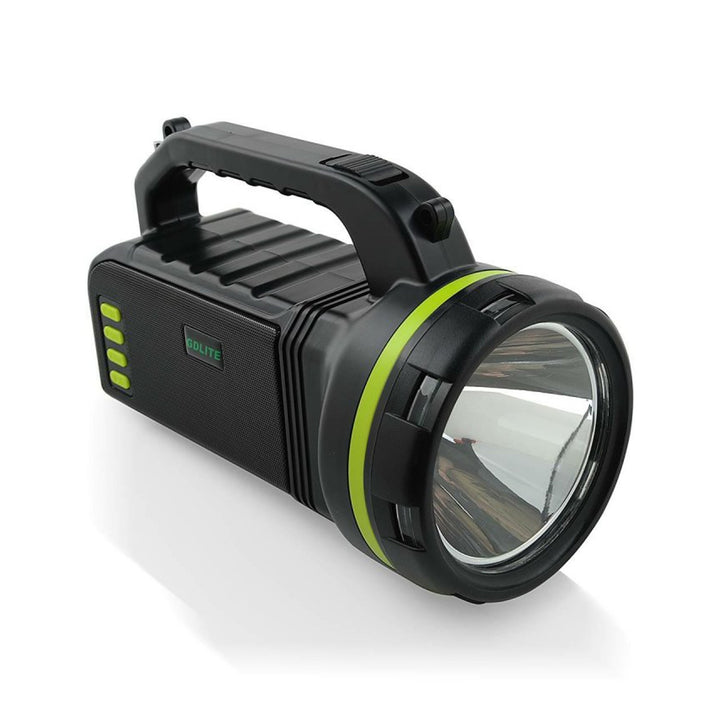 Verna multifunkciós napelemes zseblámpa, 6in1, powerbank, napelem, lámpa, LED lámpák, hangszóró+rádió, Tur000008