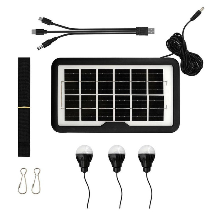 Verna multifunkciós napelemes zseblámpa, 6in1, powerbank, napelem, lámpa, LED lámpák, hangszóró+rádió, Tur000008