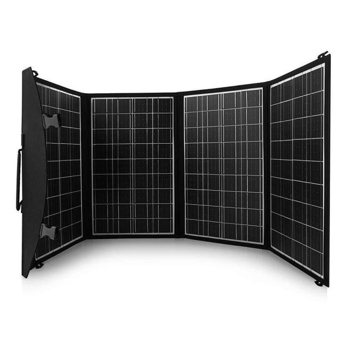 Napelem, töltő, 60W, 2 USB port, fekete és narancssárga, A06