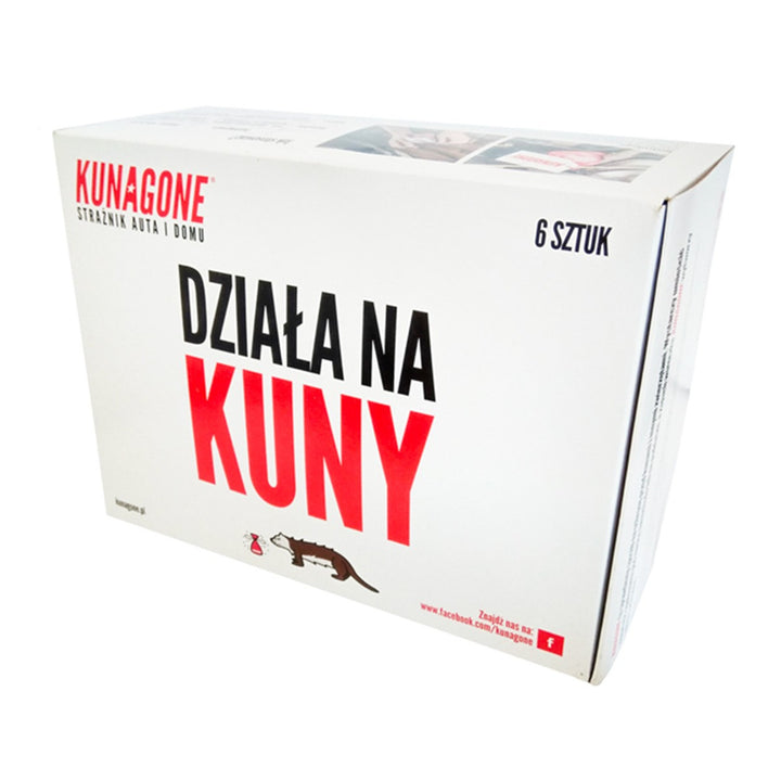 Kunagone martenriasztó, természetes, autóra, házra, padlásra, 6 db