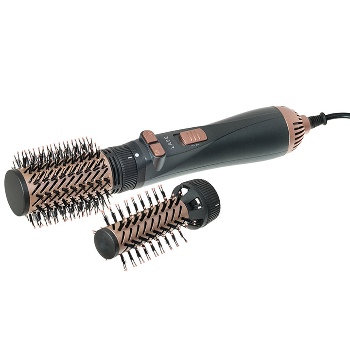 LAFE forgó hajsütővas/szárító, 2 sebesség, 3 hőfok, ionizáció, 1200W, Sleek és Shine Style