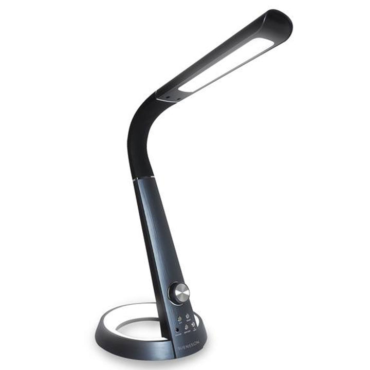 Svensson irodai lámpa, 450 Lumen, 8W teljesítmény, három fényhőmérséklet, mobil eszköz töltési funkció, RGB bázis, LXBL1063