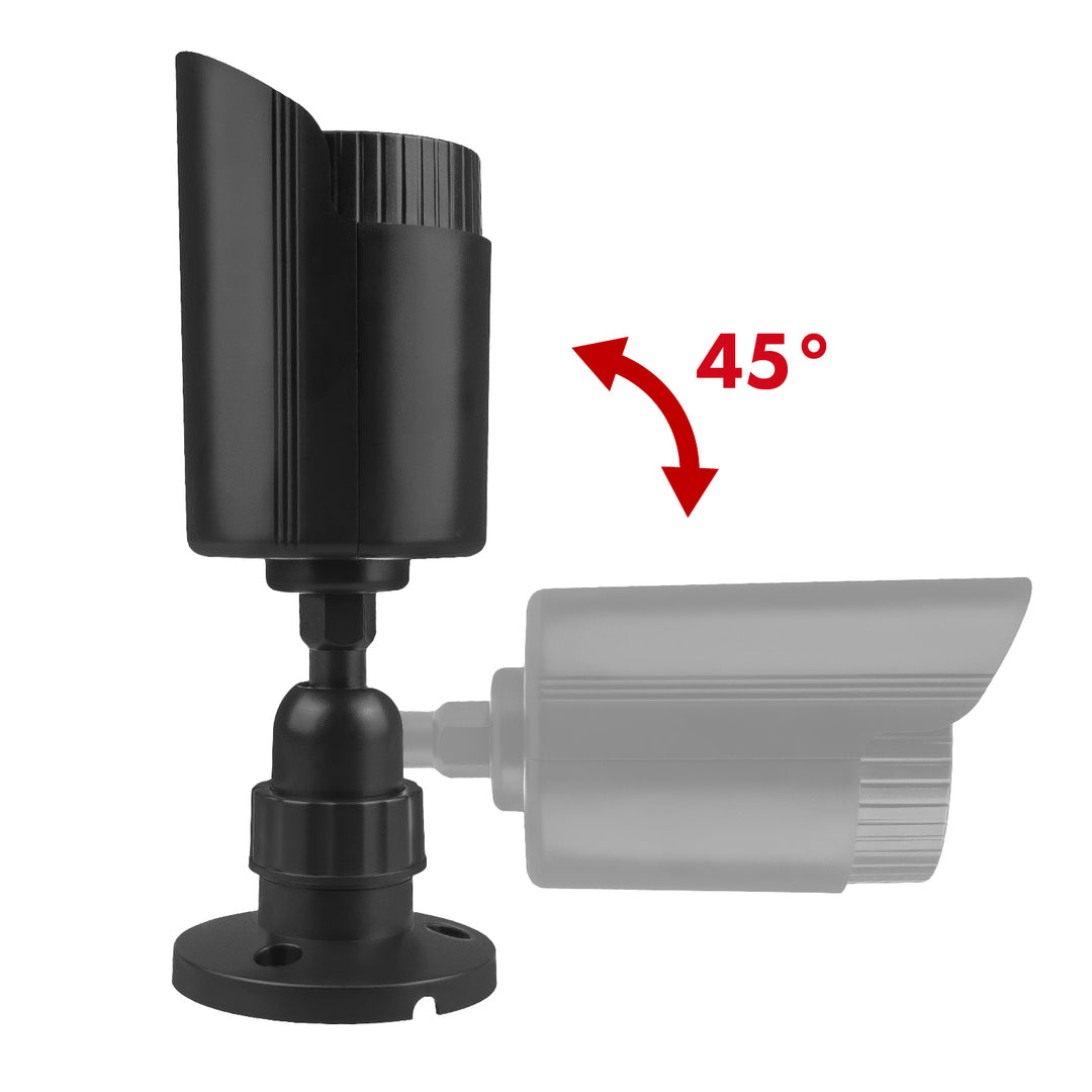 Két darab álkamera, IR LED-ek, fekete, 2xAA tápegység (nem tartozék), ABS, IR1800 BT