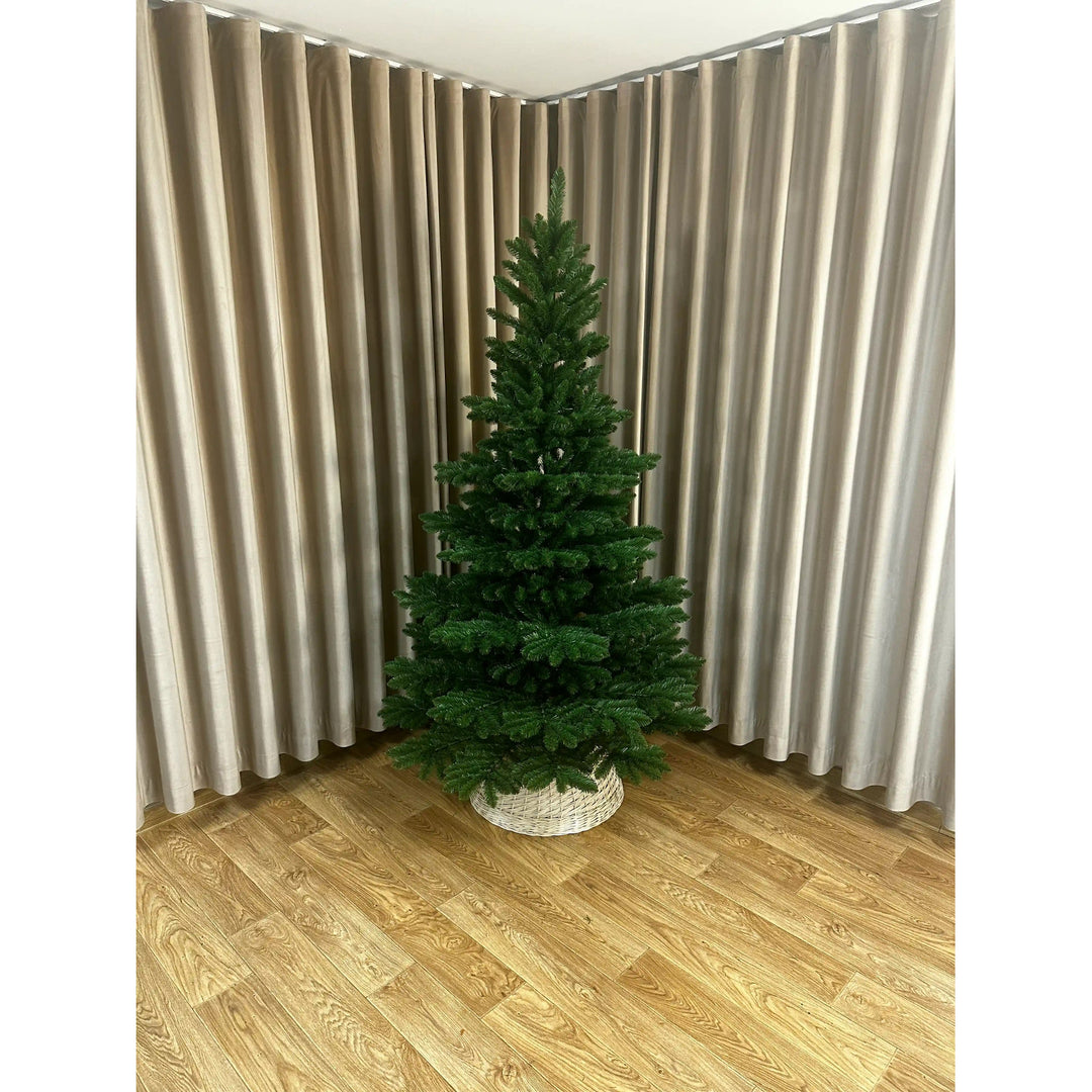 Mesterséges karácsonyfa, fenyő, PVC fóliából, magassága 220 cm
