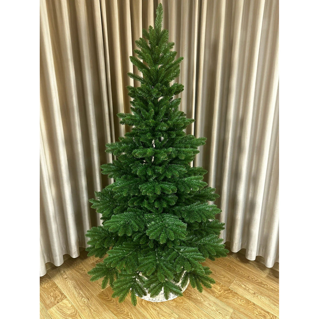 Mesterséges karácsonyfa, fenyő, PVC fóliából, magassága 220 cm