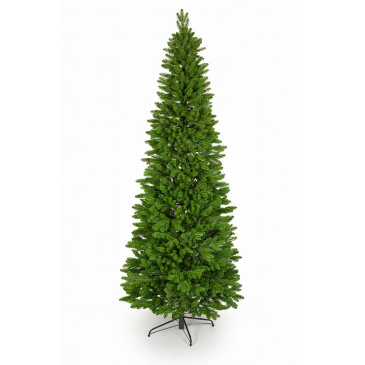 Mesterséges karácsonyfa, lucfenyő oszlop, PE ágak, magasság 240 cm