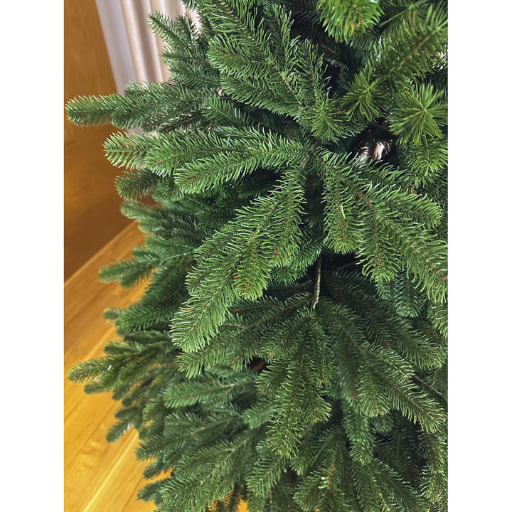 Mesterséges karácsonyfa, természetes fenyő, 100% PE, magasság 230 cm