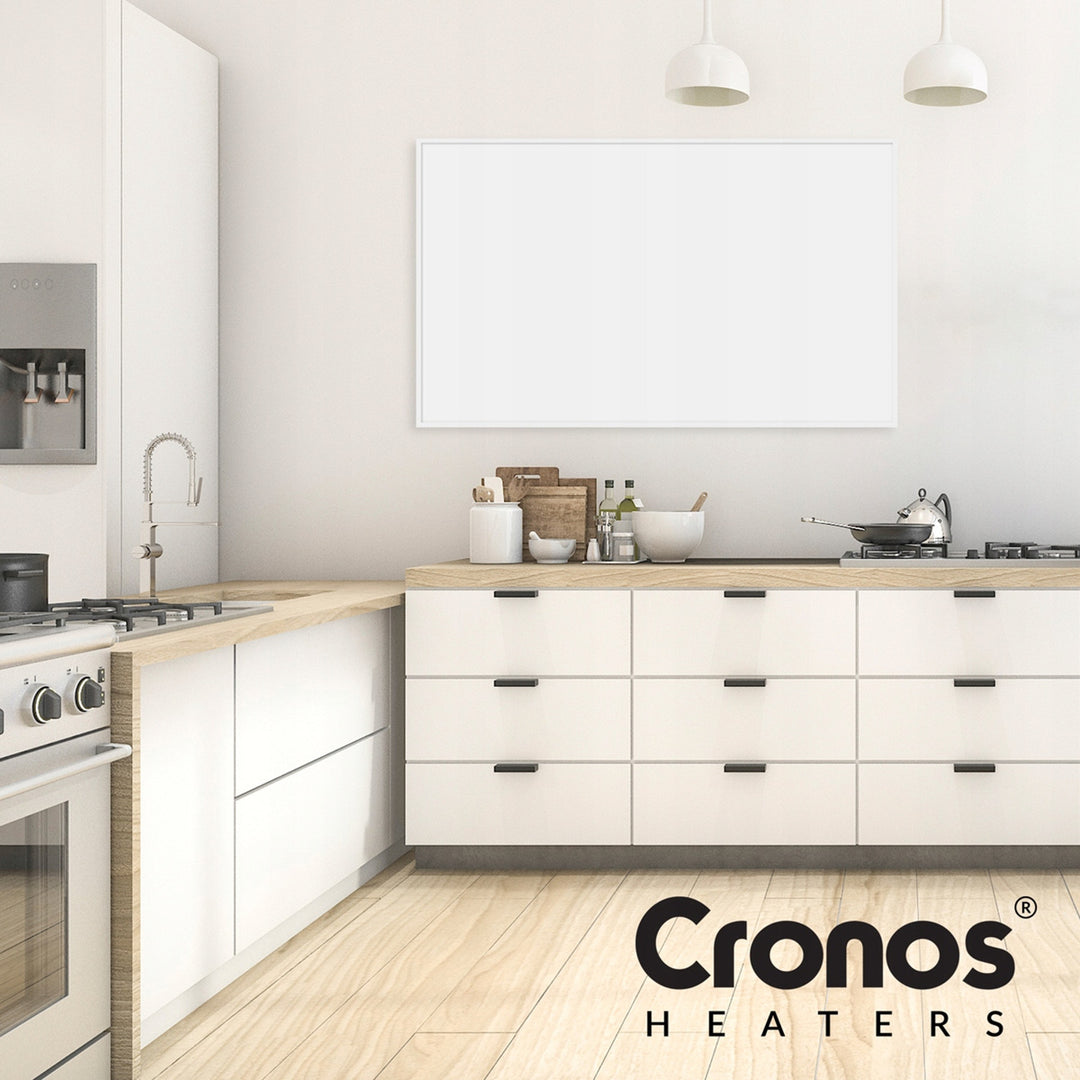 Cronos infravörös fűtőtest, 800W, matt felület, ultra-vékony, Carbon P800
