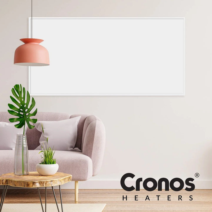 Cronos infravörös fűtőtest, 800W, matt felület, ultra-vékony, Carbon P800