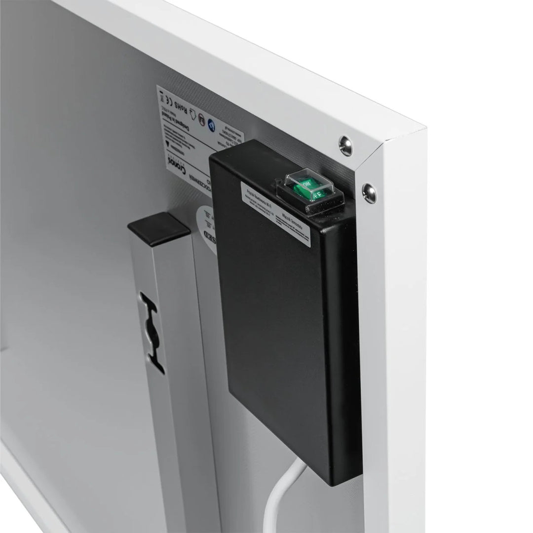 Cronos infravörös fűtőtest, 700W, távirányító, matt felület, ultravékony, gazdaságos fűtés, Graphene PRO CGP-700TWP
