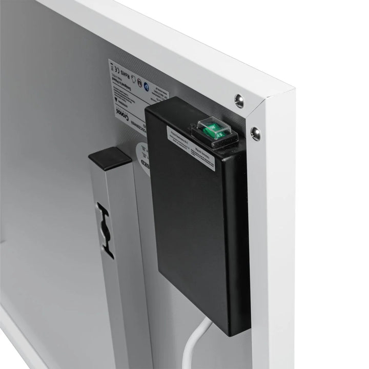 Cronos infravörös fűtőtest, 700W, távirányító, matt felület, ultravékony, gazdaságos fűtés, Graphene PRO CGP-700TWP